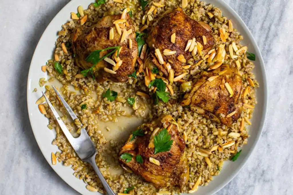 Freekeh Palestinian food