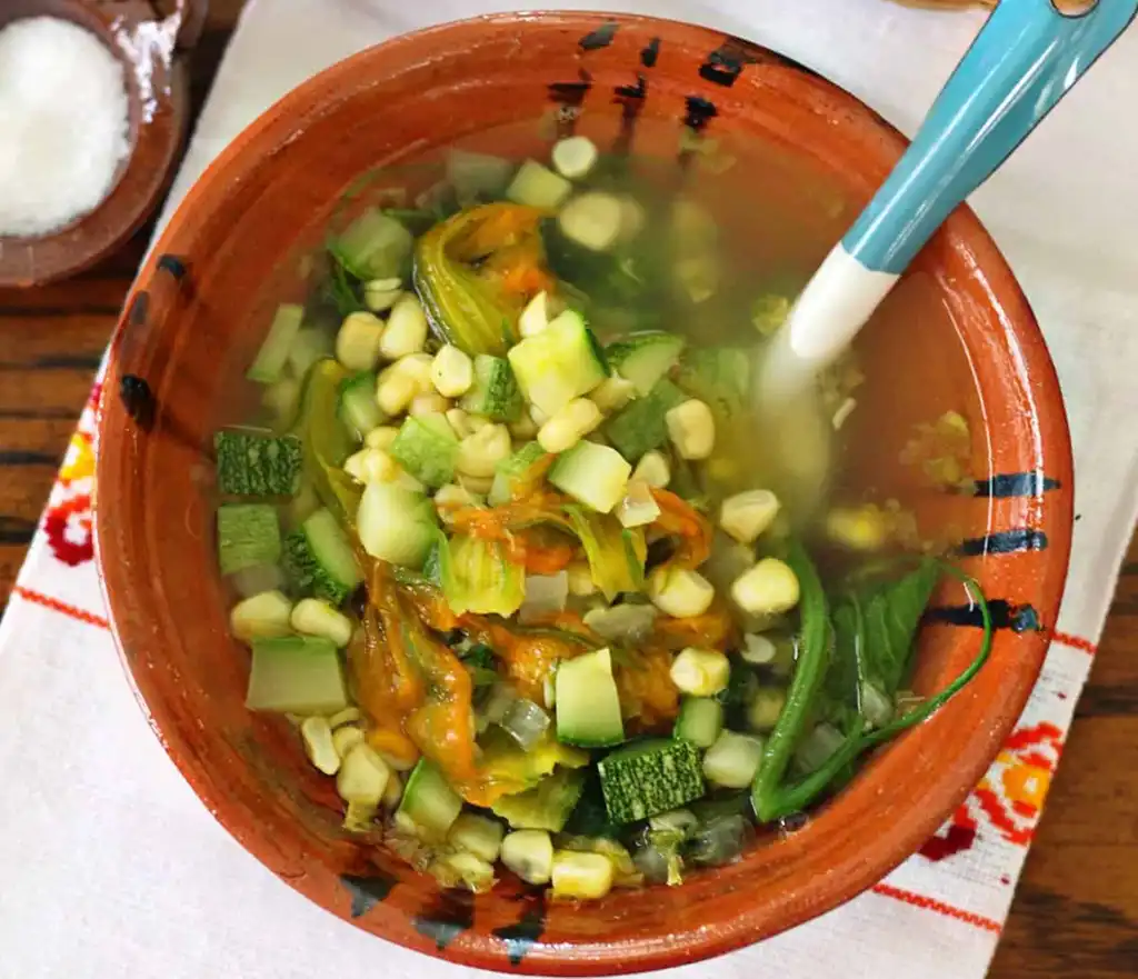 Sopa de Guijas Oaxacan soup