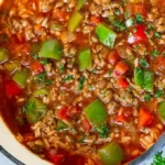 Stuffed Pepper Soup
