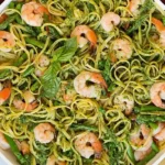 Shrimp Pesto Pasta