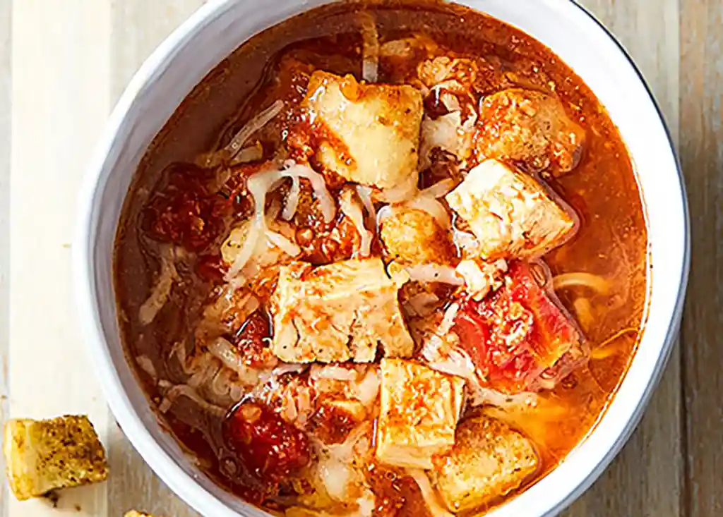 Chicken Parmesan Soup - winter soup