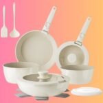 Redchef Pans and Pots Set Nonstick, Ceramic Cookware Set