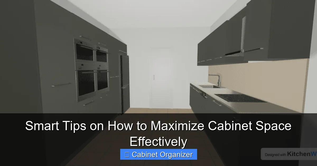Smart Tips on How to Maximize Cabinet Space Effectively
